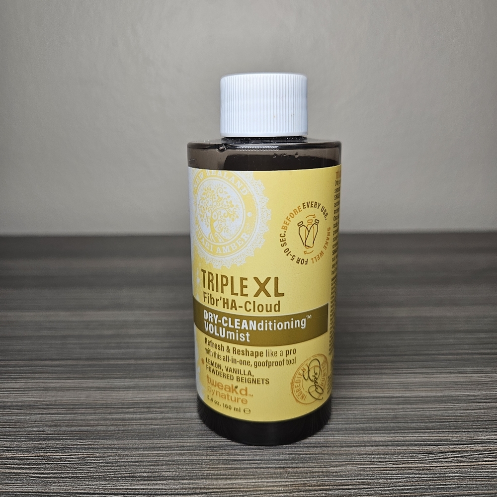 Tweak'd Triple XL Fibr'HA- Cloud  Dry Cleanditioning Volumist Lemon 5.4 oz NEW
